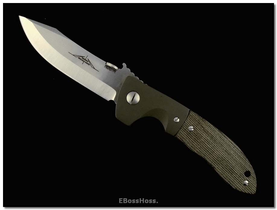  Emerson Emerson Custom Mini CQC-8 (aka: Horseman) Prototype