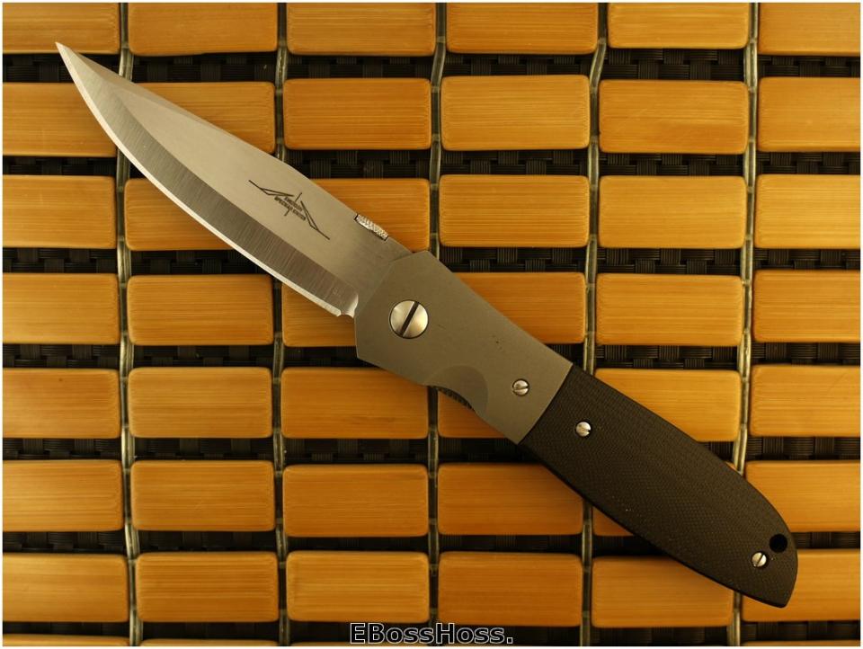 Ernie Emerson Black-handled Viper 3 (aka: MV-3)
