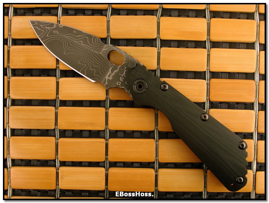 Mick Strider MSC SMF "Dagger" - MSC-Damascus, CC Scales