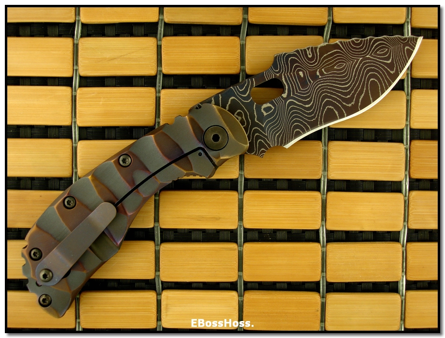 Mick Strider MSC Dragon-Spine Damascus RC