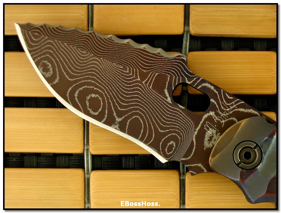 Mick Strider MSC Dragon-Spine Damascus RC
