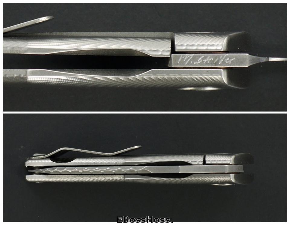 Mick Strider Custom (MSC) Nightmare SJ75-Mini Serrated Folder