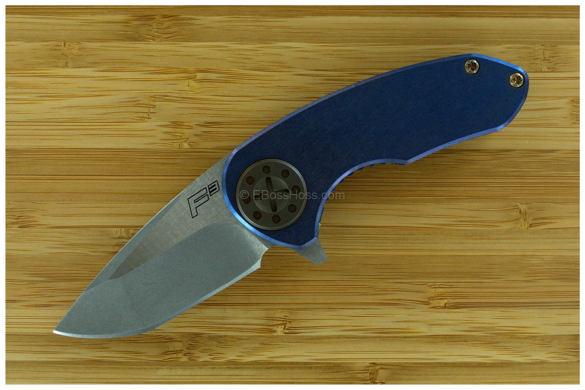  Curtiss Knives F³ Compact Framelock Flipper