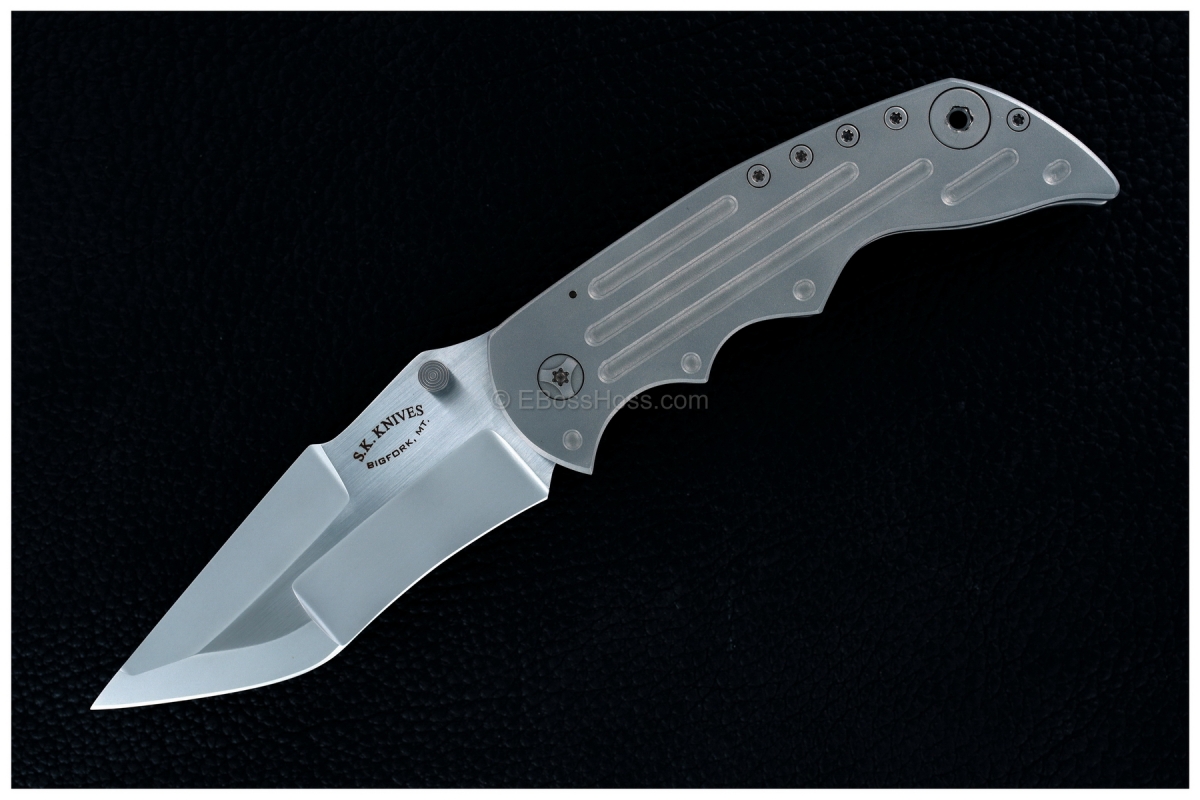  SK Knives (Steve Kelly) Custom Tank Prototype Framelock