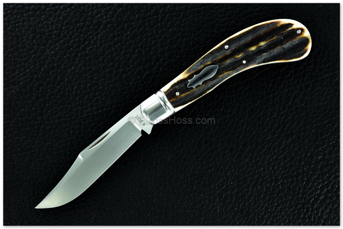 Reese Bose Stag Single-blade Saddlehorn