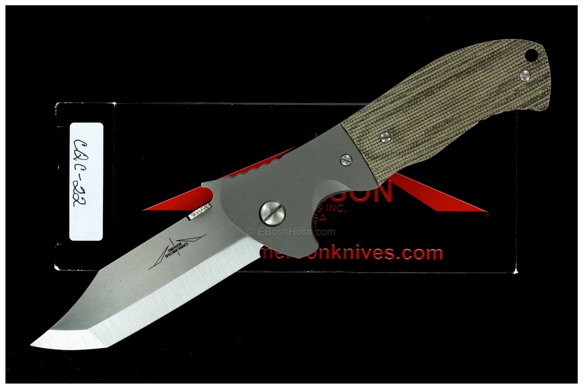 Ernie Emerson Custom CQC-22 Waved