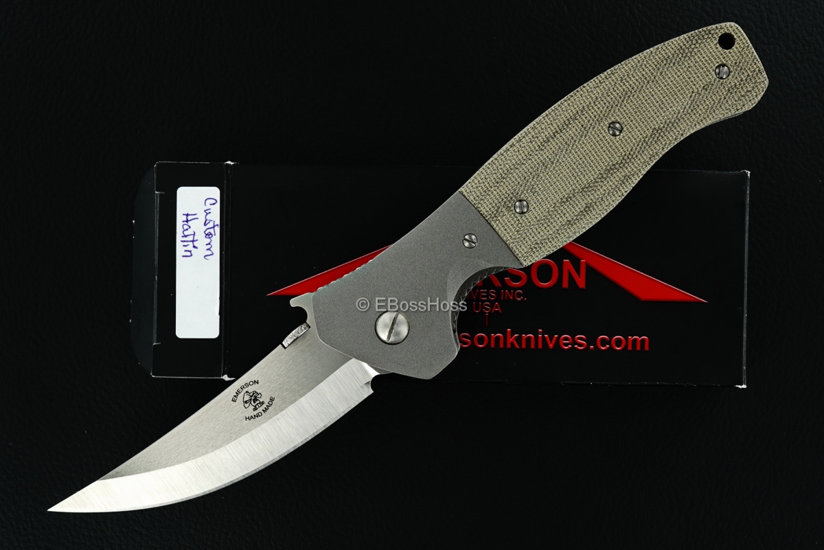 Ernie Emerson Custom Bolstered Hatin with Wave