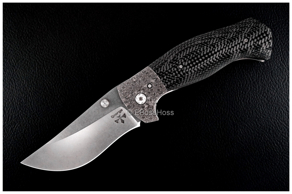 Les George Custom Bolstered Hydra Framelock
