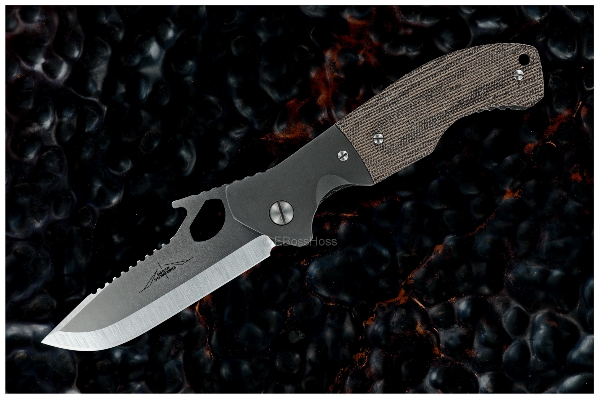 Ernie Emerson Custom Bolstered Falkon Waved