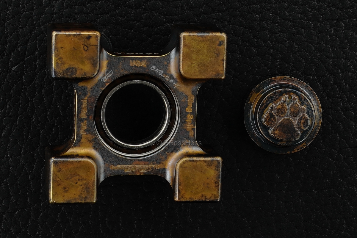 Steel Flame ''ONE 2017'' SLEDGE 3-D Dog Paw Ring Spin KillboX