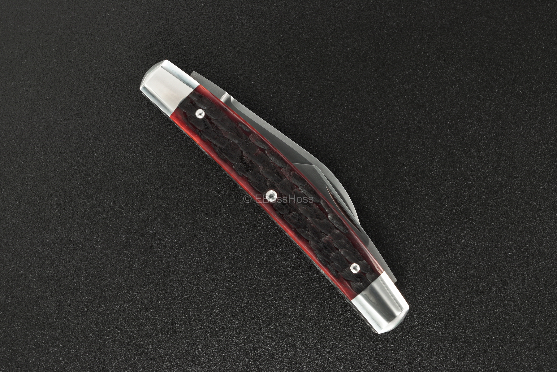 Tony Bose Custom Jigged Red-Bone Congress Whittler