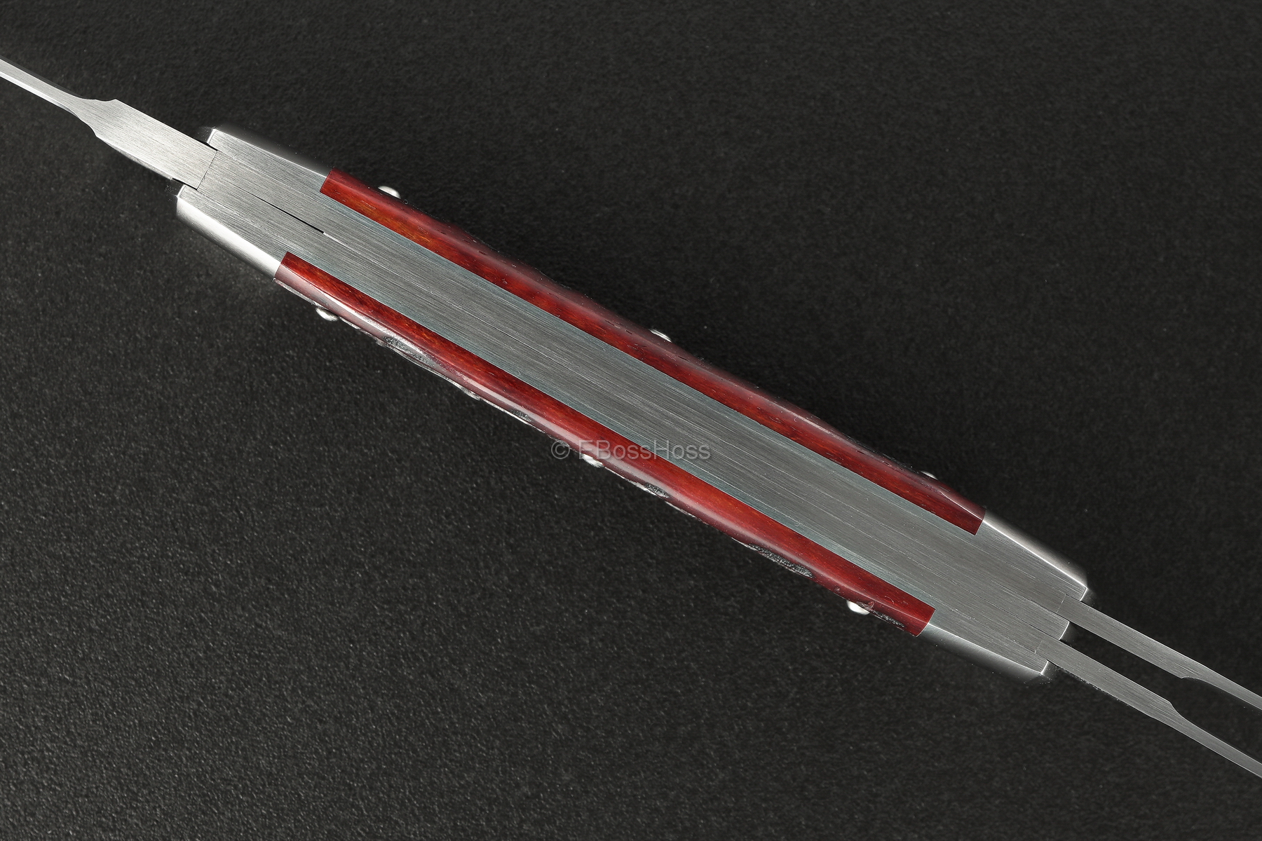 Tony Bose Custom Jigged Red-Bone Congress Whittler