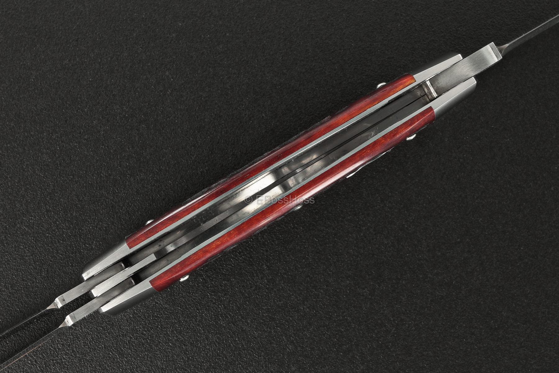 Tony Bose Custom Jigged Red-Bone Congress Whittler