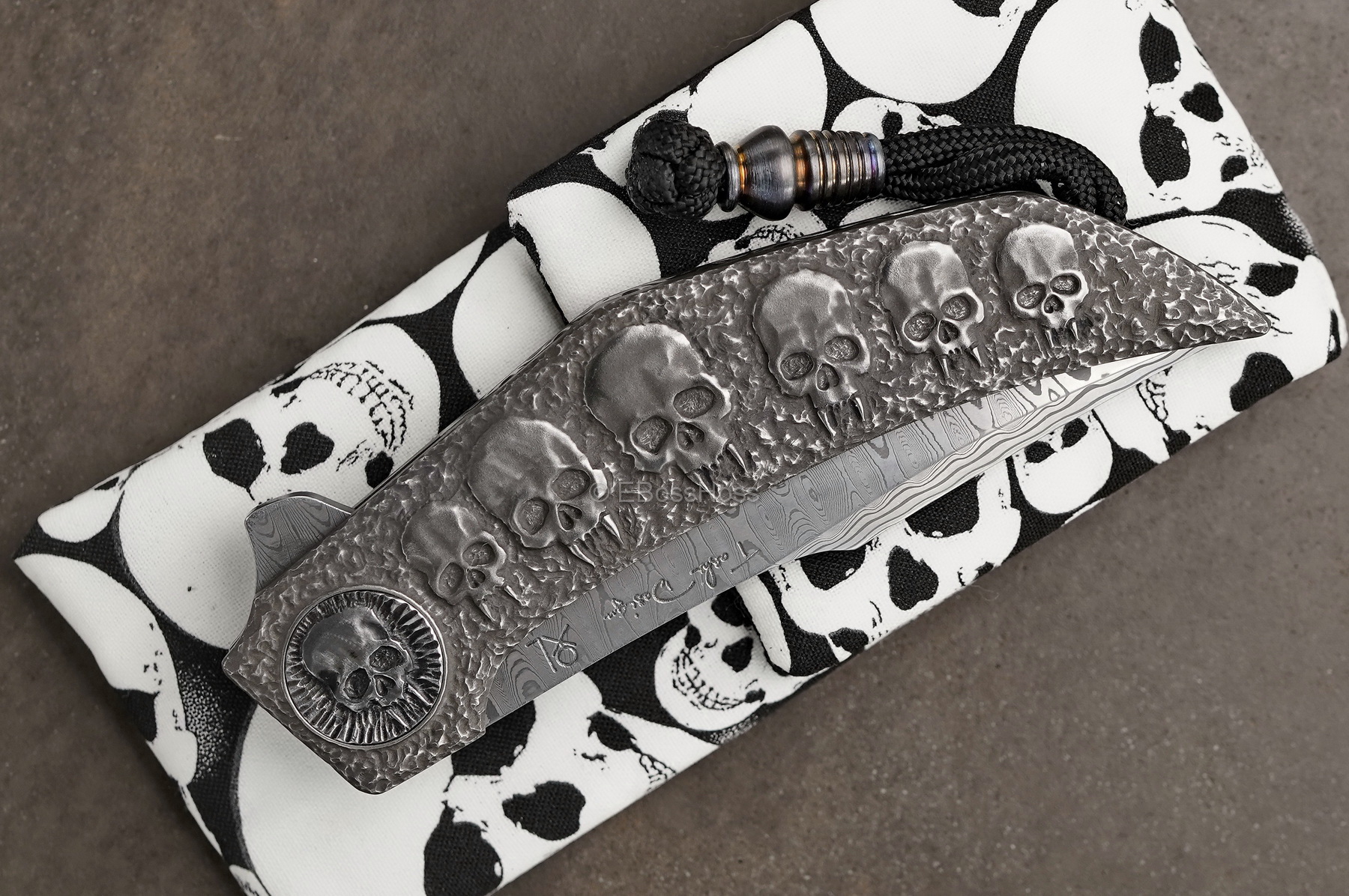 Gudy van Poppel Custom Deluxe Engraved Xerxes Flipper Collaboration