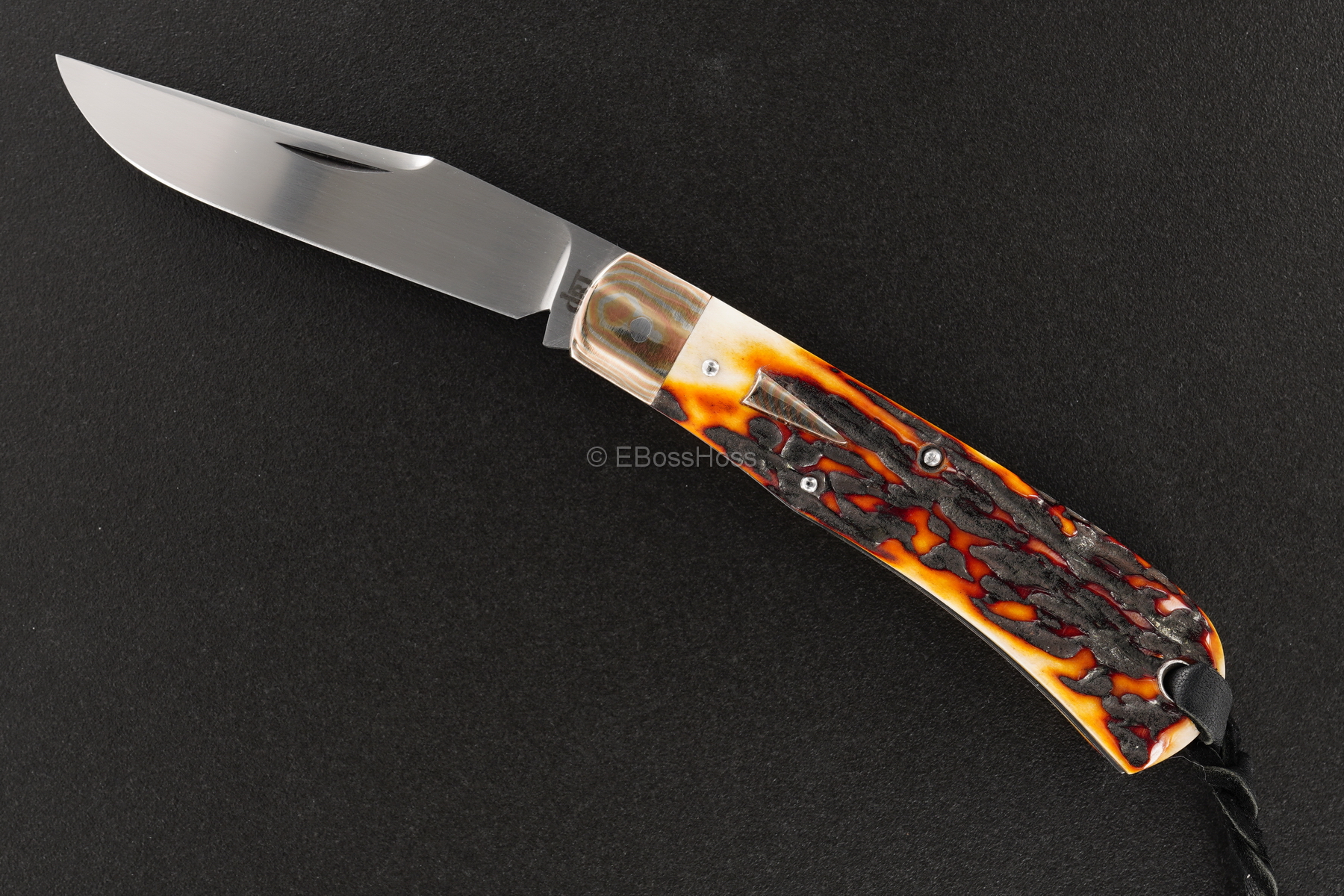  Dr T Knives / David Taber Custom Bolstered Back Pocket