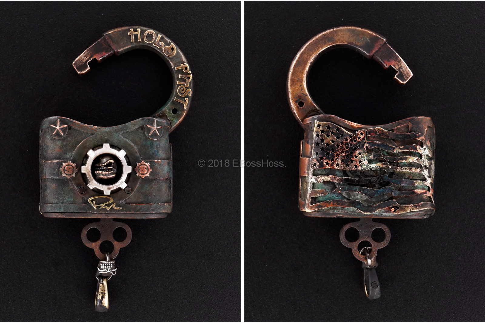  Starlingear Custom Vintage Lock &amp; Key