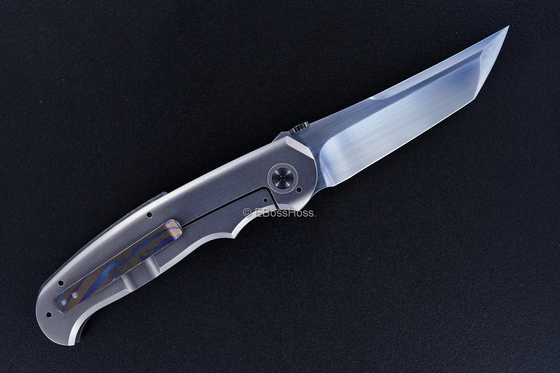 Sharpwerks by David Sharp Custom L&L (Lum & Loveless) Tanto Framelock Folder