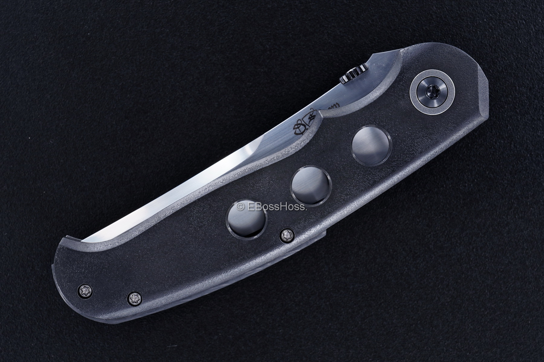 Sharpwerks by David Sharp Custom L&L (Lum & Loveless) Tanto Framelock Folder