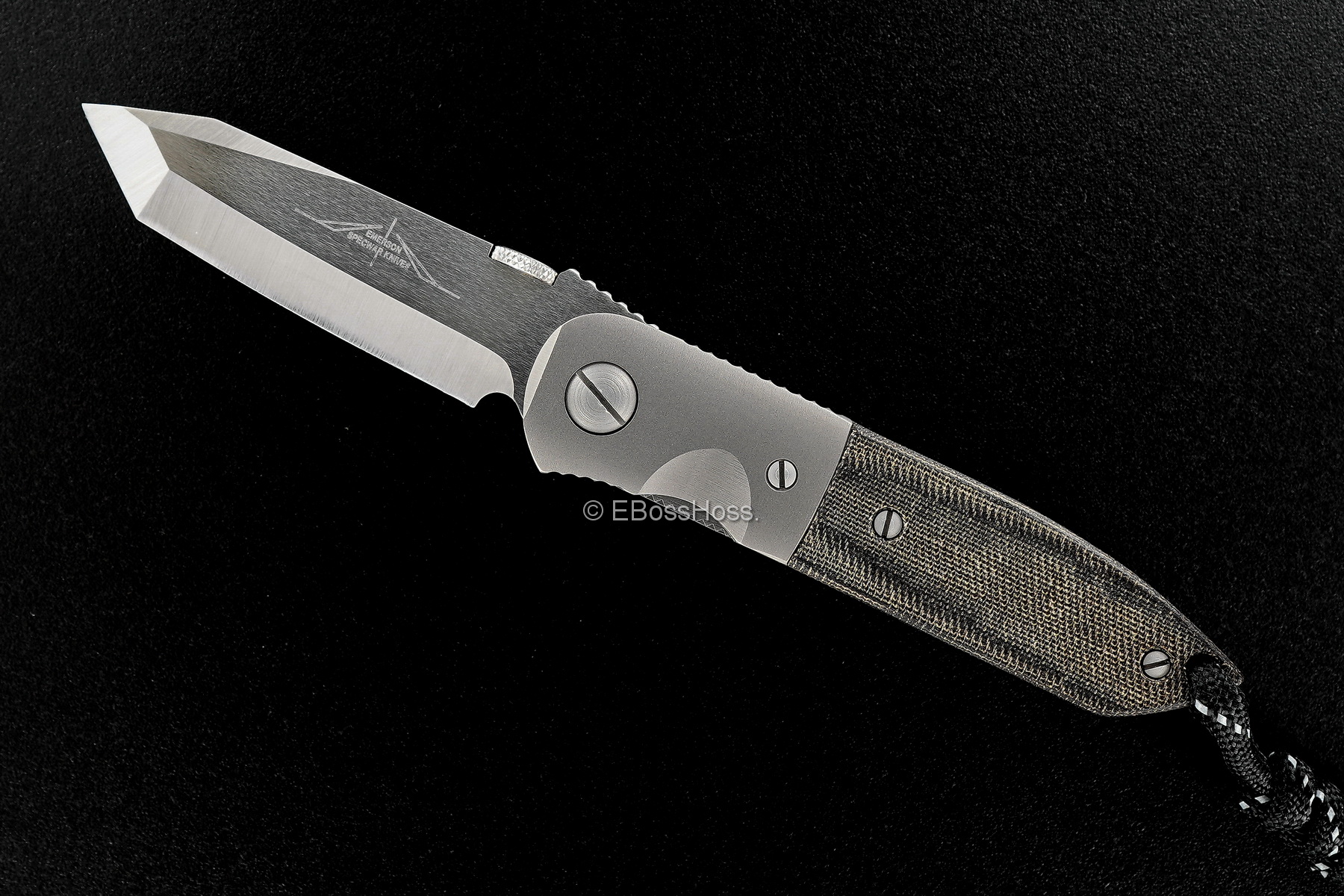 Ernie Emerson Custom CQC-5 (Original Non-Waved)