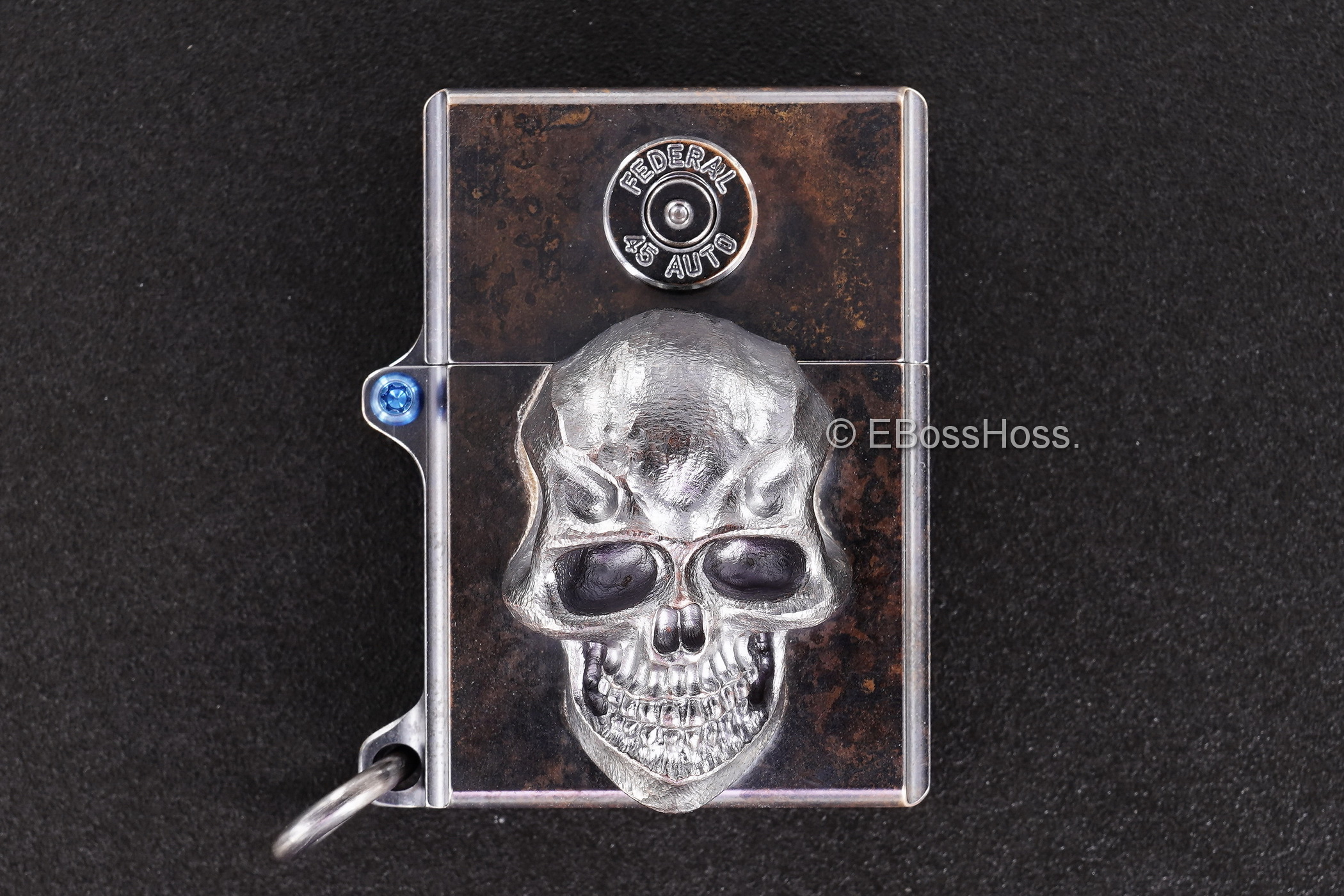 3D Sledge Bronze Lighter - with XXL Darkness &amp; .45 Casing