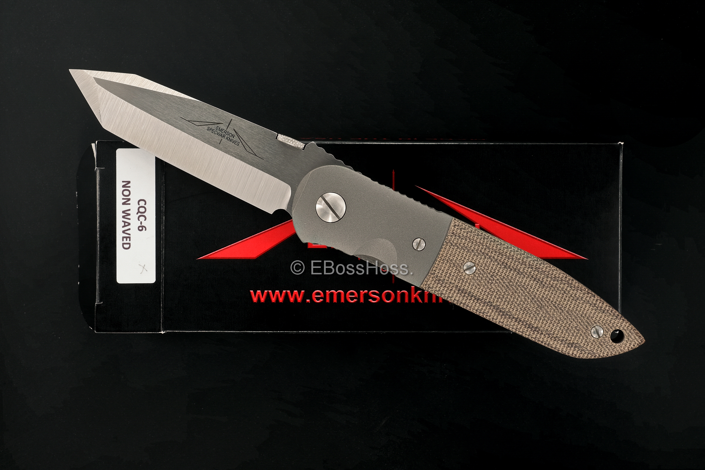 Ernie Emerson Custom Non Waved CQC-6