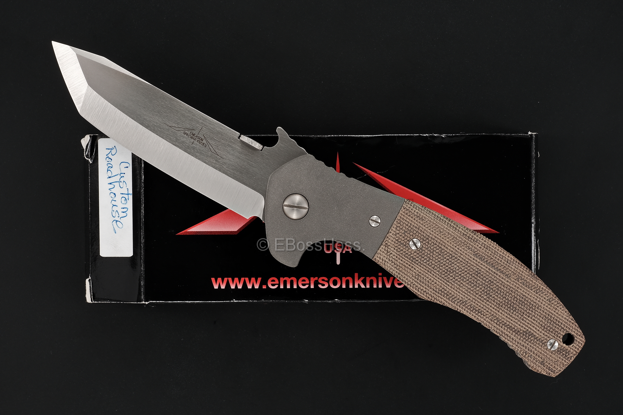 Ernie Emerson Custom Bolstered Waved Roadhouse