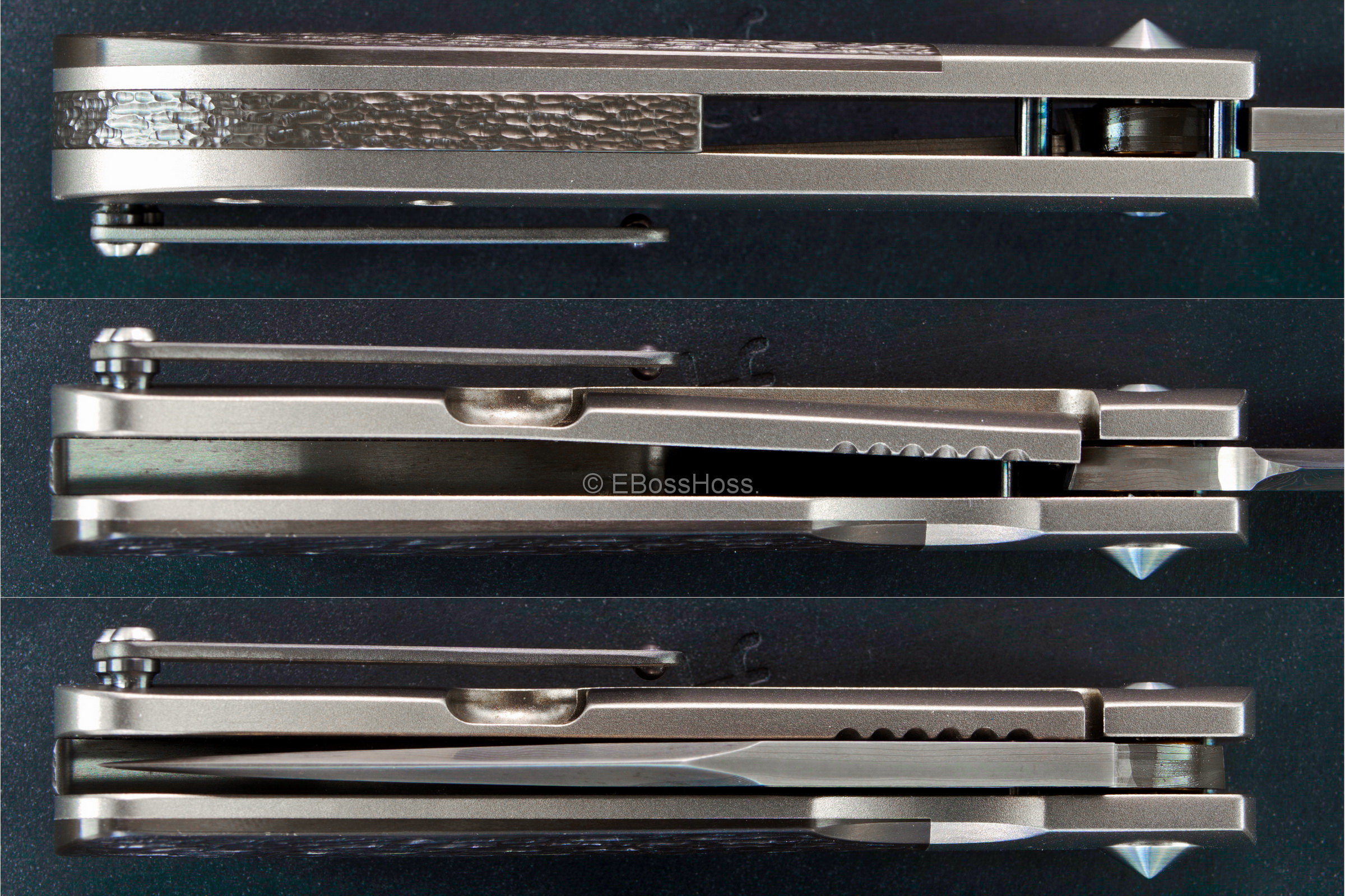 Jim Burke Custom Deluxe Rebel Framelock Folder
