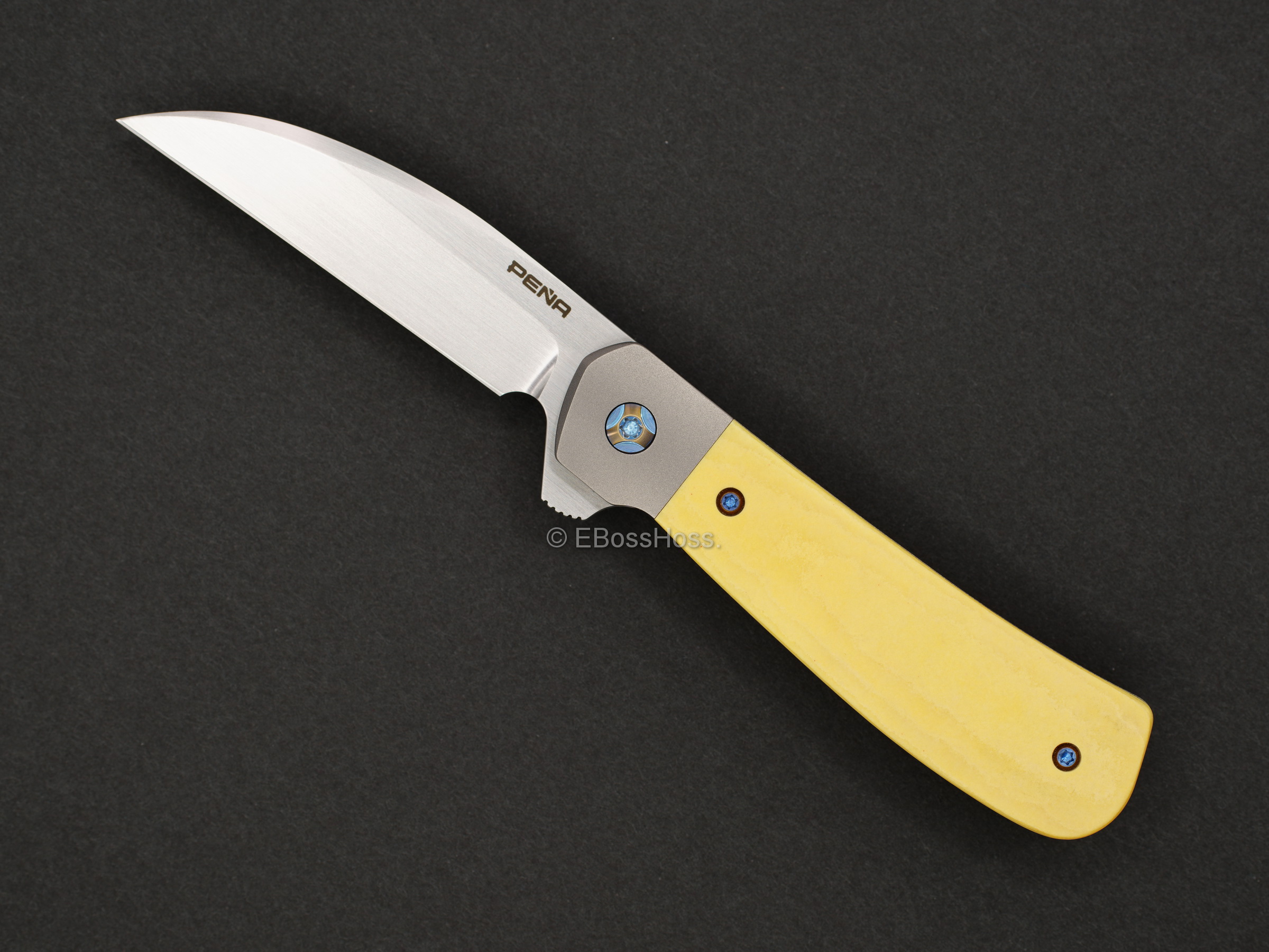 Enrique Peña Custom Integral Bolsterlock Swayback Flipper