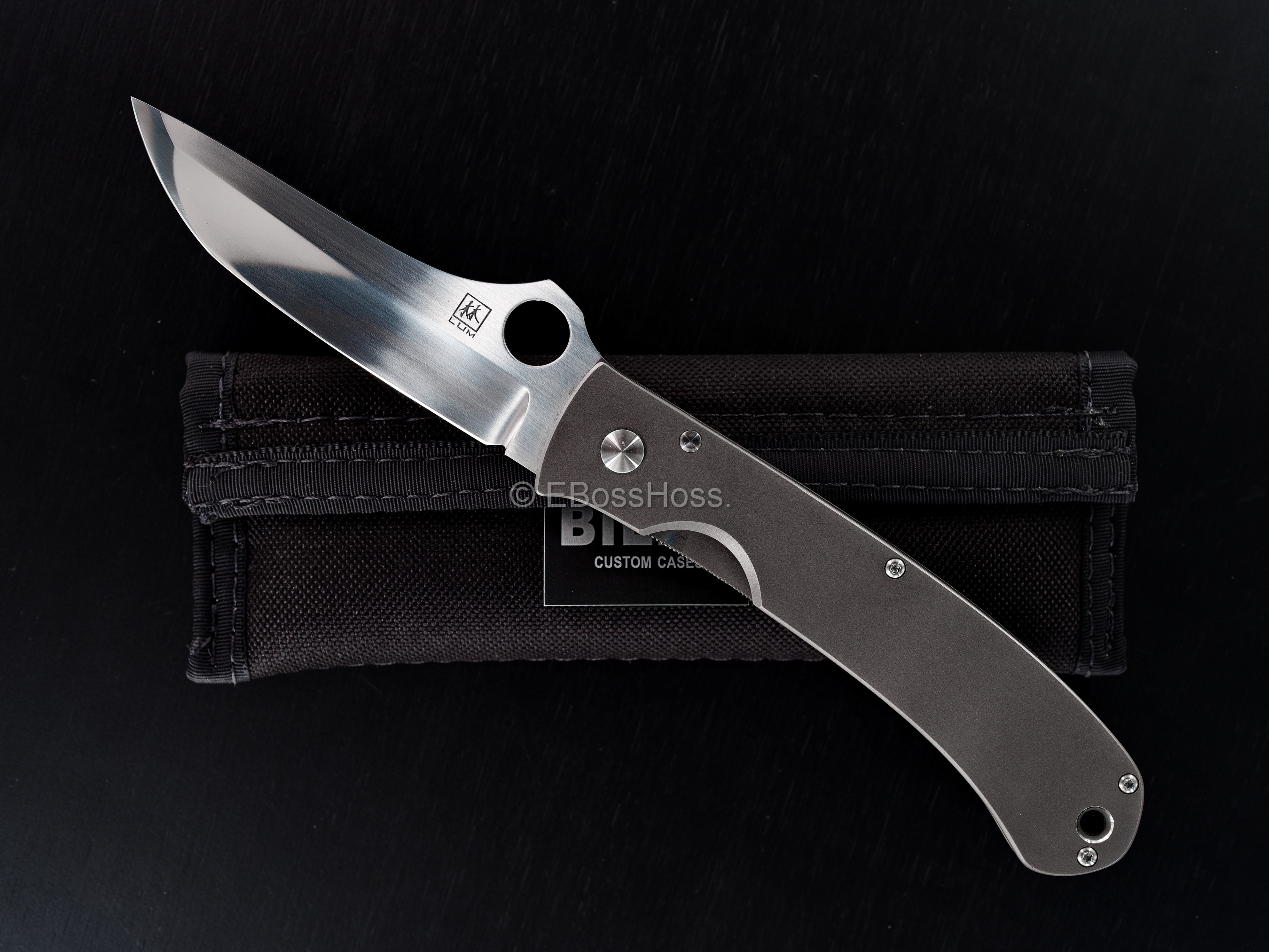 Bob Lum Custom Folding Tanto