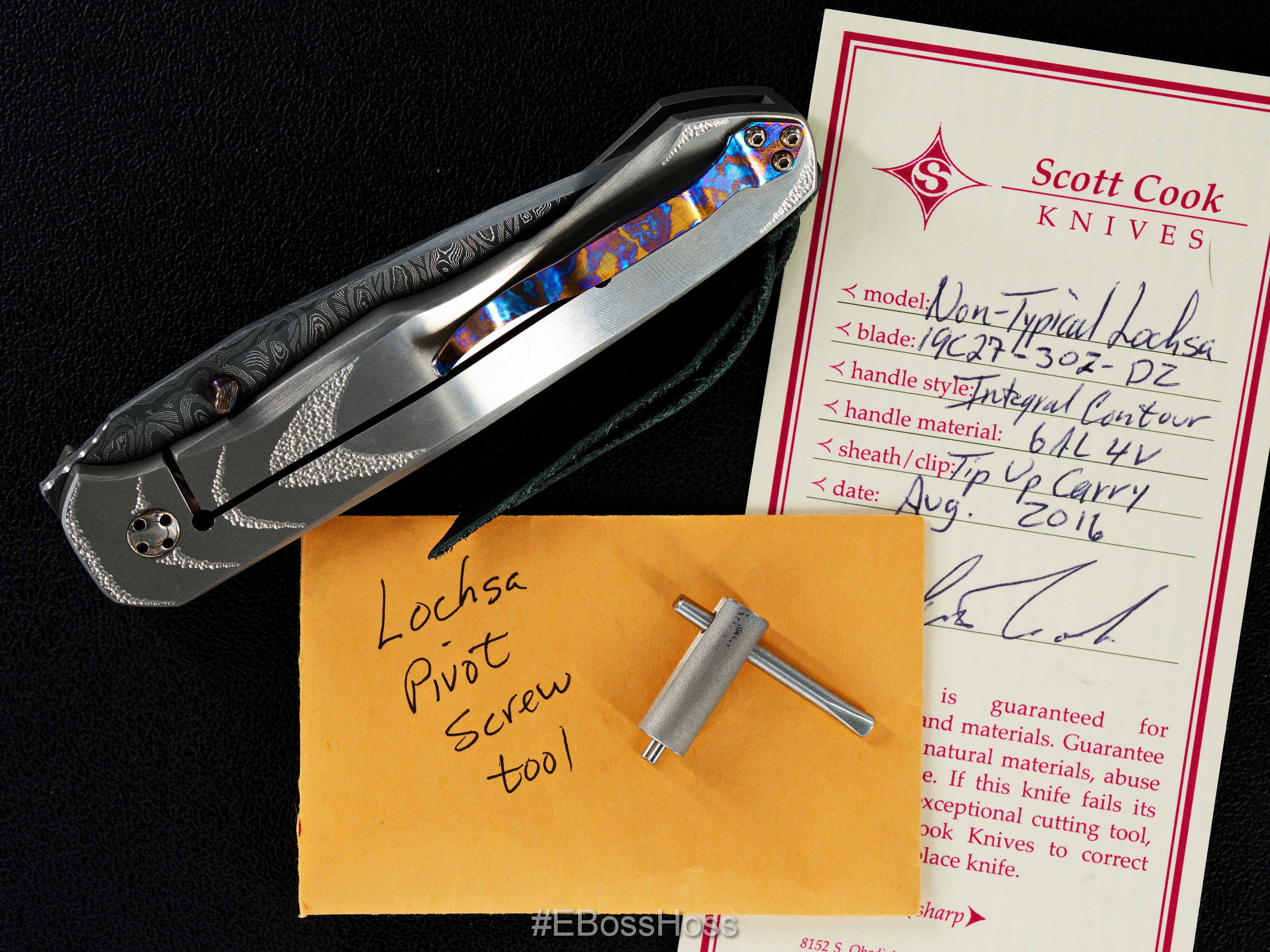 Scott Cook Custom Non-Typical Lochsa Folder